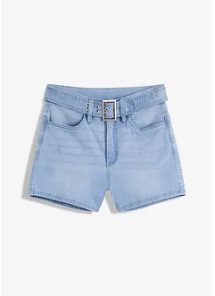 Short en jean avec ceinture (ens. 2 pces.), bonprix