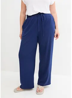 Pantalon côtelé à taille élastiquée, bonprix