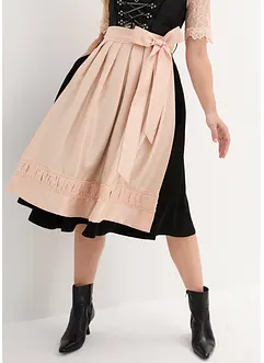 Tablier de dirndl, aspect soie sauvage, bonprix