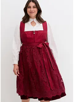 Dirndl à tablier brodé (ens. 2 pces), bonprix