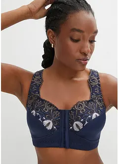 Soutien-gorge grand maintien, sans armatures, avec fermeture devant, bonprix