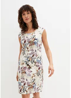 Robe fourreau en satin de coton, bonprix
