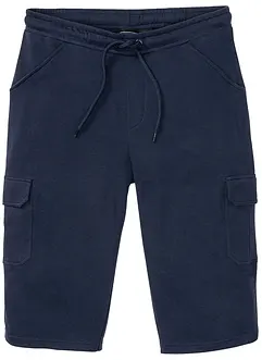Bermuda long en molleton 100% coton, Regular, bonprix