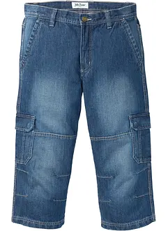 Jean cargo 3/4 Regular droit, bonprix