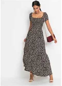 Robe longue imprimée en viscose, bonprix