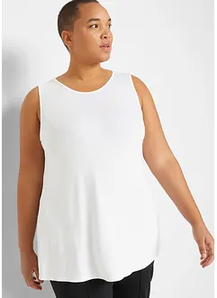 Lot de 2 débardeurs longs en viscose douce, bonprix