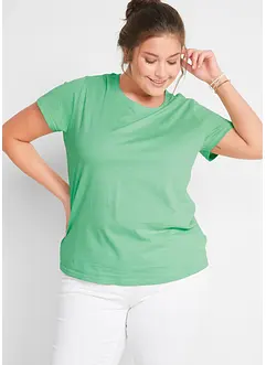 Lot de 5 T-shirts col rond, bonprix