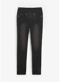 Jean Straight taille mi-haute et élastiquée, très extensible, bonprix