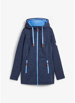 Veste polaire tricotée à capuche, bonprix