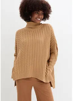 Pull poncho oversize, bonprix