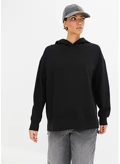 Sweat à capuche 100% coton, bonprix