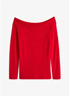 Pull encolure Bardot, bonprix