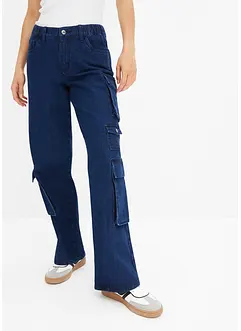 Jean cargo taille normale, bonprix