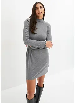 Robe en jersey côtelé, bonprix