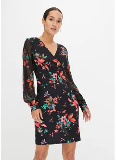 Robe à manches en mesh, bonprix