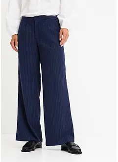 Pantalon large à fines rayures, bonprix