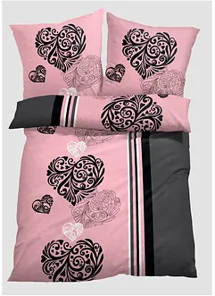Parure de lit motifs cœurs, bonprix
