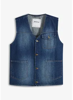 Gilet sans manches en jean, Regular Fit, bonprix