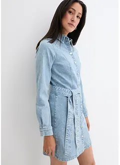 Robe courte en jean, bonprix