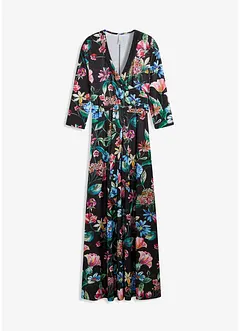 Robe longue à imprimé floral, bonprix