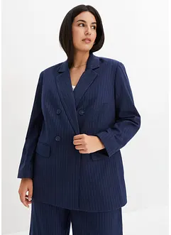 Blazer croisé à fines rayures, bonprix