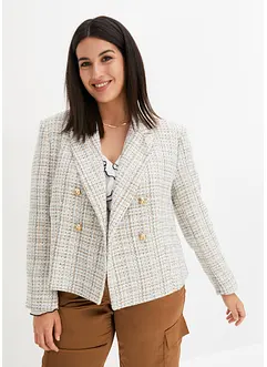 Blazer aspect tweed, bonprix