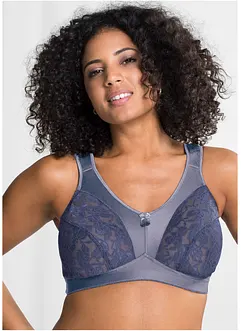 Lot de 2 soutiens-gorge grand maintien sans armatures avec bretelles rembourrées, bonprix
