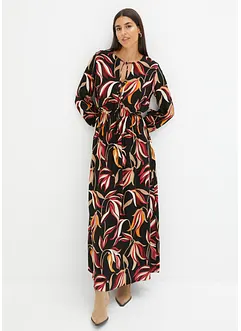 Robe longue imprimée, bonprix