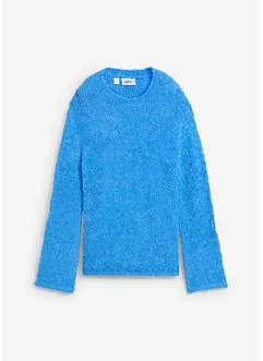 Pull en maille bouclée, bonprix