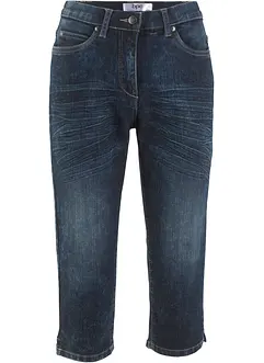 Jean stretch droit taille normale, longueur 3/4, bonprix
