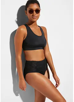 Bas de maillot taille haute, bonprix