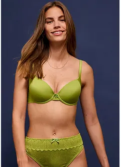 Soutien-gorge push-up à armatures dans une matière douce, bpc bonprix collection