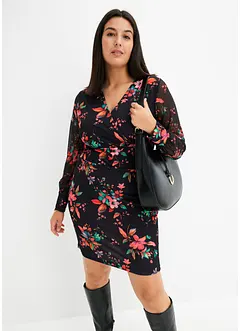 Robe à manches en mesh, bonprix