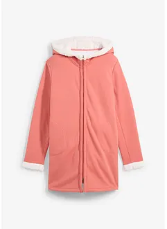 Veste molletonnée avec finitions en polaire Teddy, bonprix