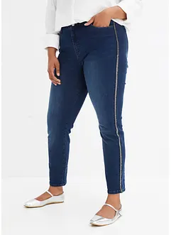 Jean extensible avec décorations, bonprix