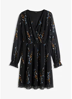 Robe imprimée en mesh, bonprix