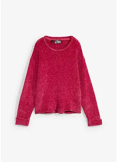 Pull en fil chenille tout doux, bonprix