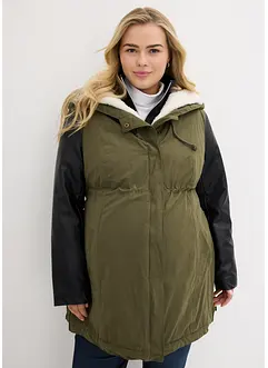 Veste de grossesse et de portage avec doublure en maille peluche, bonprix