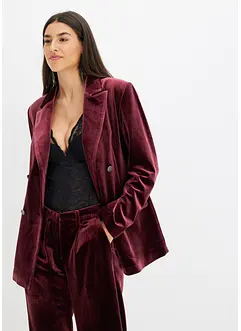 Blazer en velours doux, bonprix