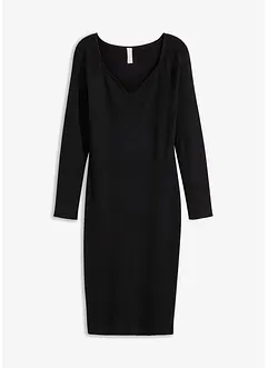 Robe en maille côtelée, bonprix