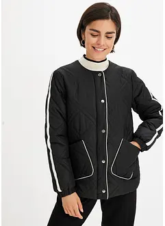 Veste matelassée avec détails contrastants, bonprix