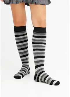 Lot de 3 chaussettes hautes thermiques avec un intérieur doux en éponge, bonprix