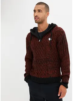 Pull à capuche Slim Fit, bonprix