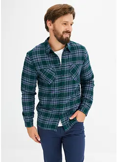 Chemise manches longues en flanelle, bonprix