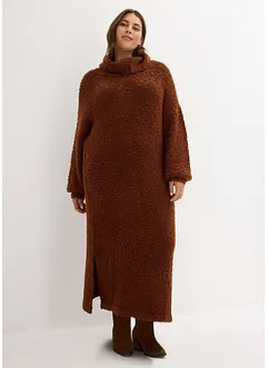 Robe en maille bouclée, bonprix