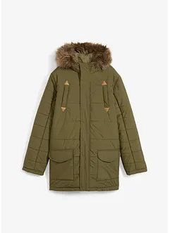 Veste d'hiver garçon pratique à capuche, bonprix