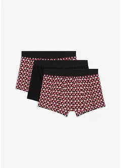 Lot de 3 boxers coton, bonprix