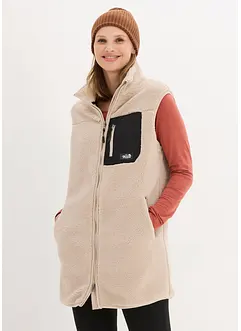 Gilet polaire sans manches, bonprix