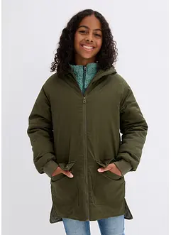 Parka d'hiver fille à capuche, bonprix