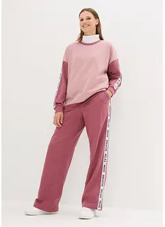 Survêtement avec sweat et pantalon large (ens. 2 pces), bonprix